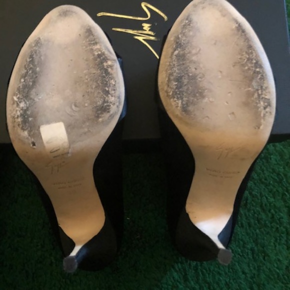 GIUSEPPE ZANOTTI SATIN PUMPS SIZE  39 - Picture 4 of 5